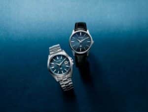 The luxury “blue” tone on the wrist The CITIZEN/Eagle High-precision Light-Driven Energy Watch