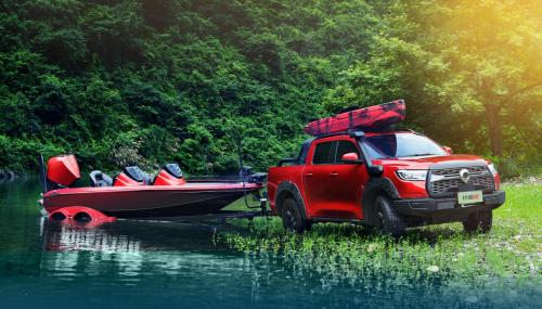 The best equipment for spring fishing!Off-road cannon hard-core four-wheel drive + super large cargo box to help you “fish” to your heart’s content
