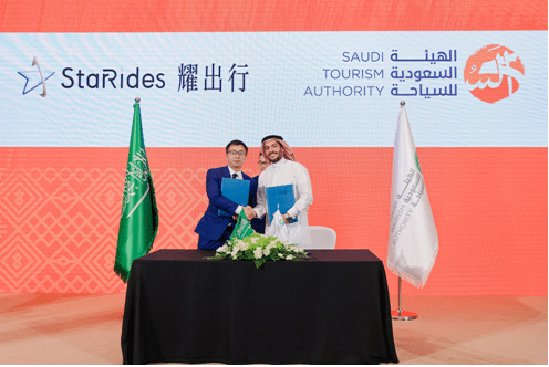 To jointly promote exchanges and cooperation between China and Saudi Arabia, Glory Travel and the Saudi Tourism Bureau signed a strategic cooperation memorandum