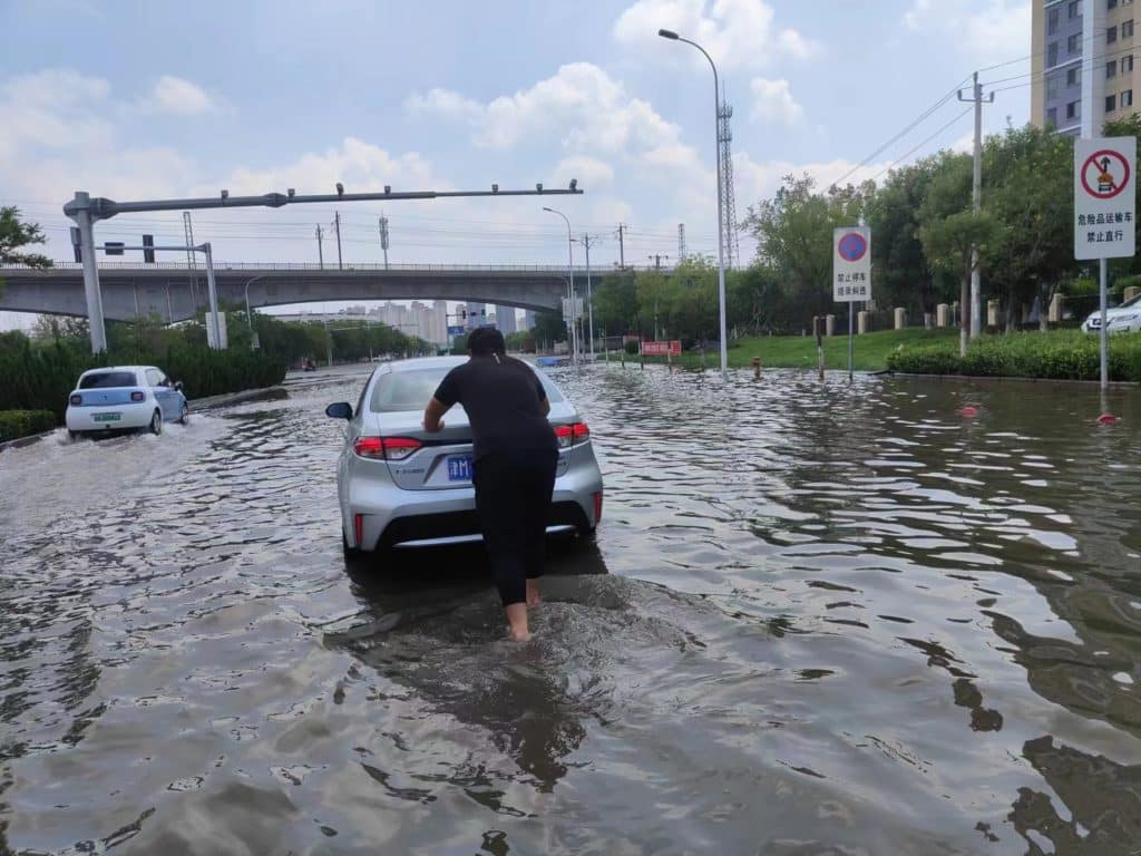 Ping An Property & Casualty Tianjin Branch makes every effort to prevent floods