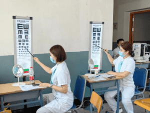 The autumn campus vision screening work for primary and secondary schools in Nankai District has been fully launched