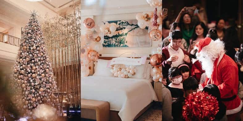Four Seasons Hotel Tianjin kicks off the Christmas holiday season in smart pink tones