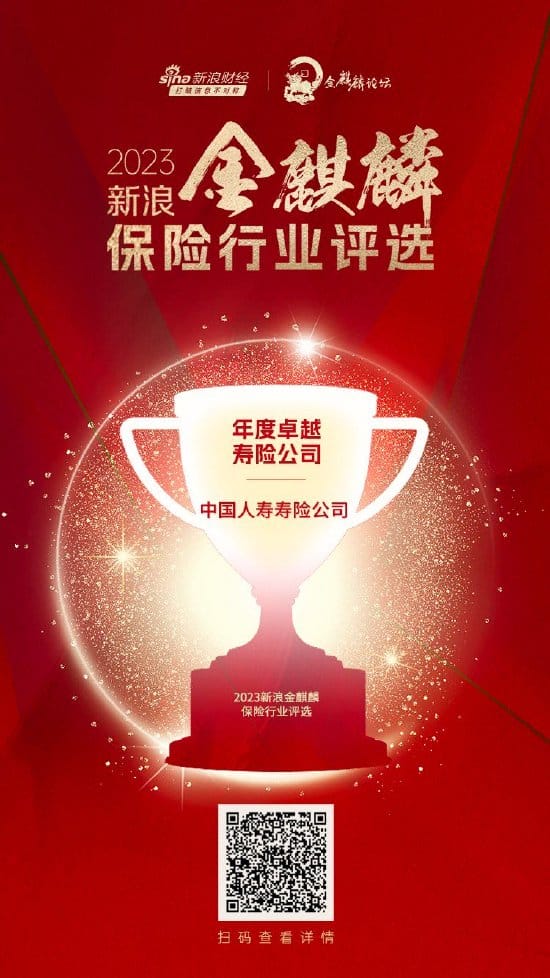 Good news!China Life Insurance Company won multiple awards including “Outstanding Life Insurance Company of the Year”